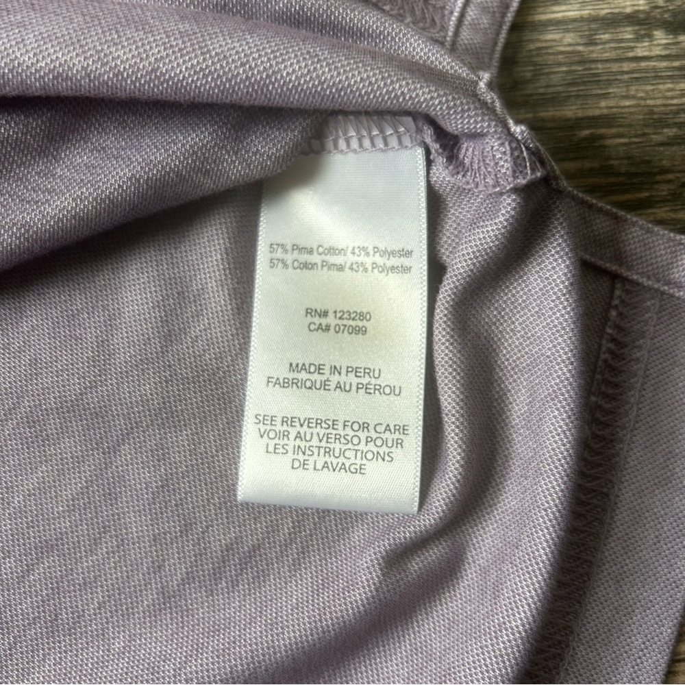 Travis Mathew Light Purple And Gray Short Sleeve Polo
Men’s L The Ledges Golf - Picture 6 of 8